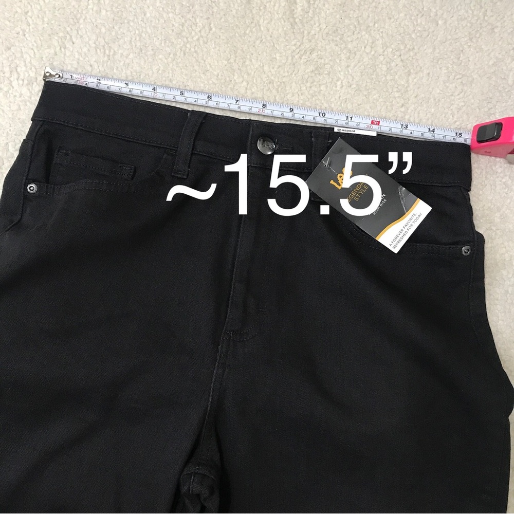 Lee High Rise Mom Jeans Black 🚨 - Picture 9 of 16